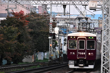 阪急電鉄 正雀車庫 7300系 7326F
