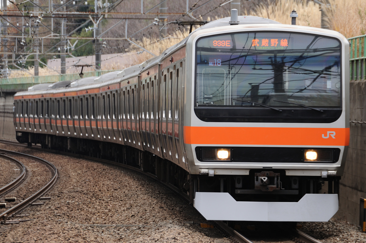 JR東日本 京葉車両センター E231系 ケヨMU18編成