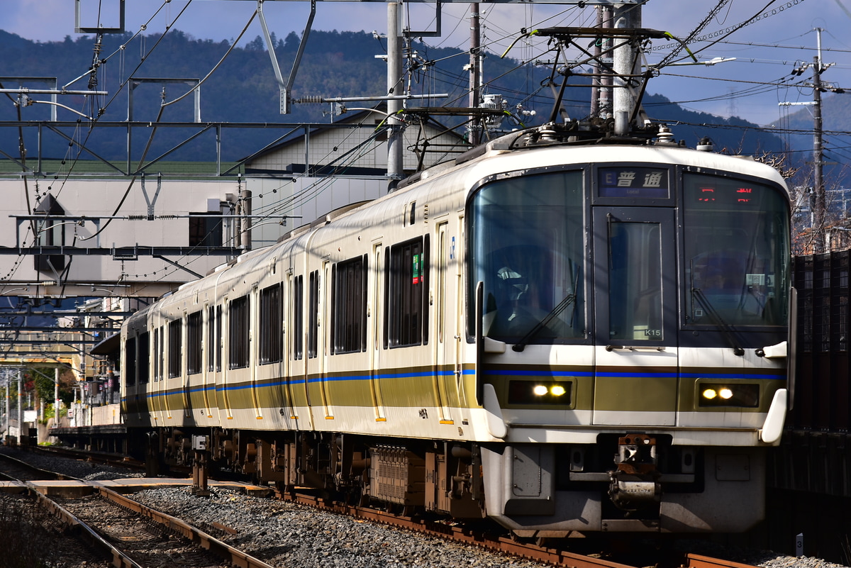 JR西日本 吹田総合車両所京都支所 221系 K15編成