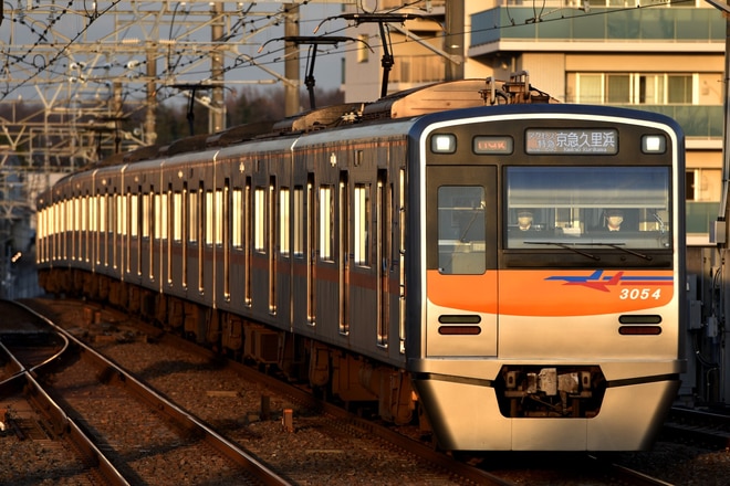 宗吾車両基地3050形3054編成を東松戸駅で撮影した写真