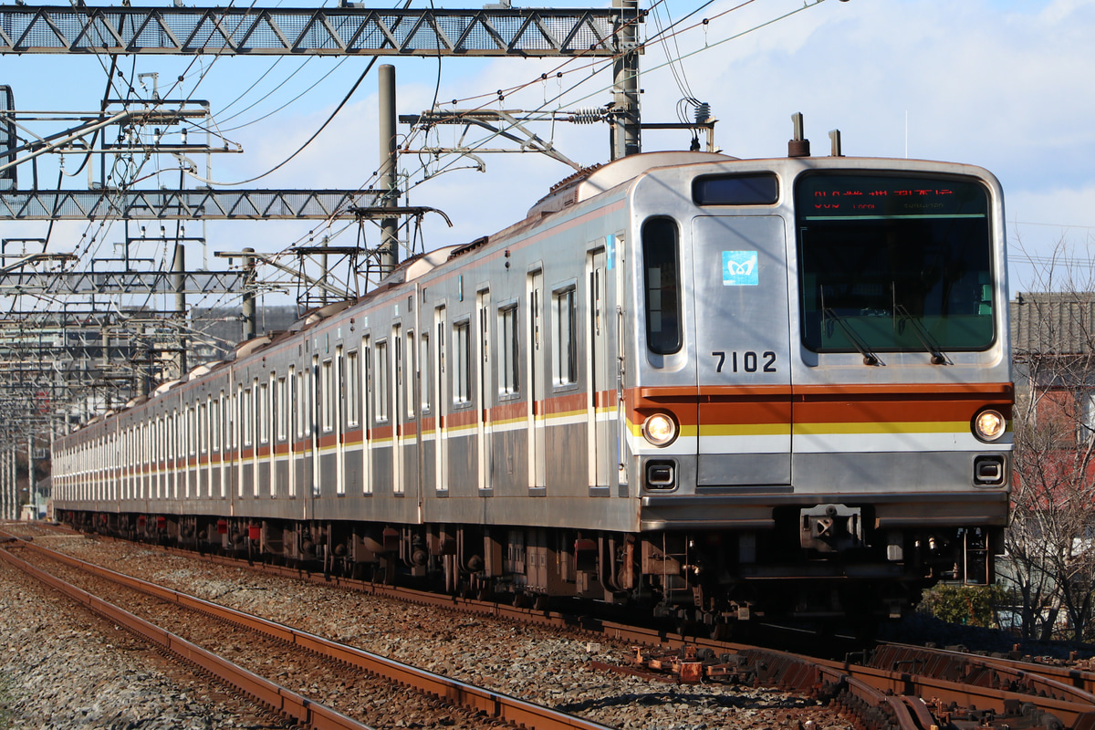 東京メトロ  7000系 7102F