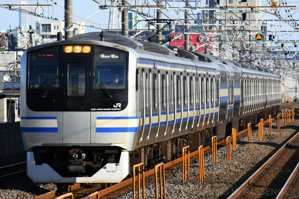 JR東E217系クラY-17編成<br class="br-sp" />(Y-17編成)(Y17編成)の写真