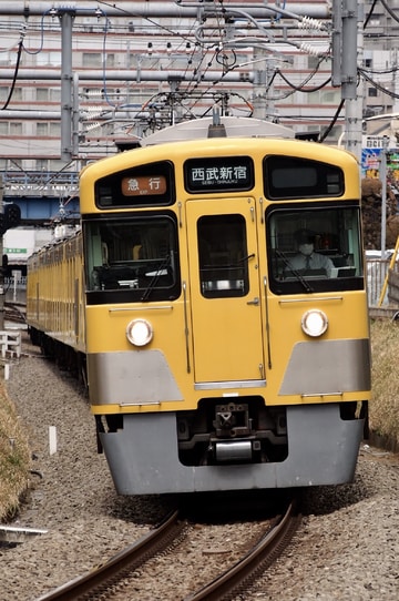 西武鉄道 南入曽車両基地 新2000系 2537F