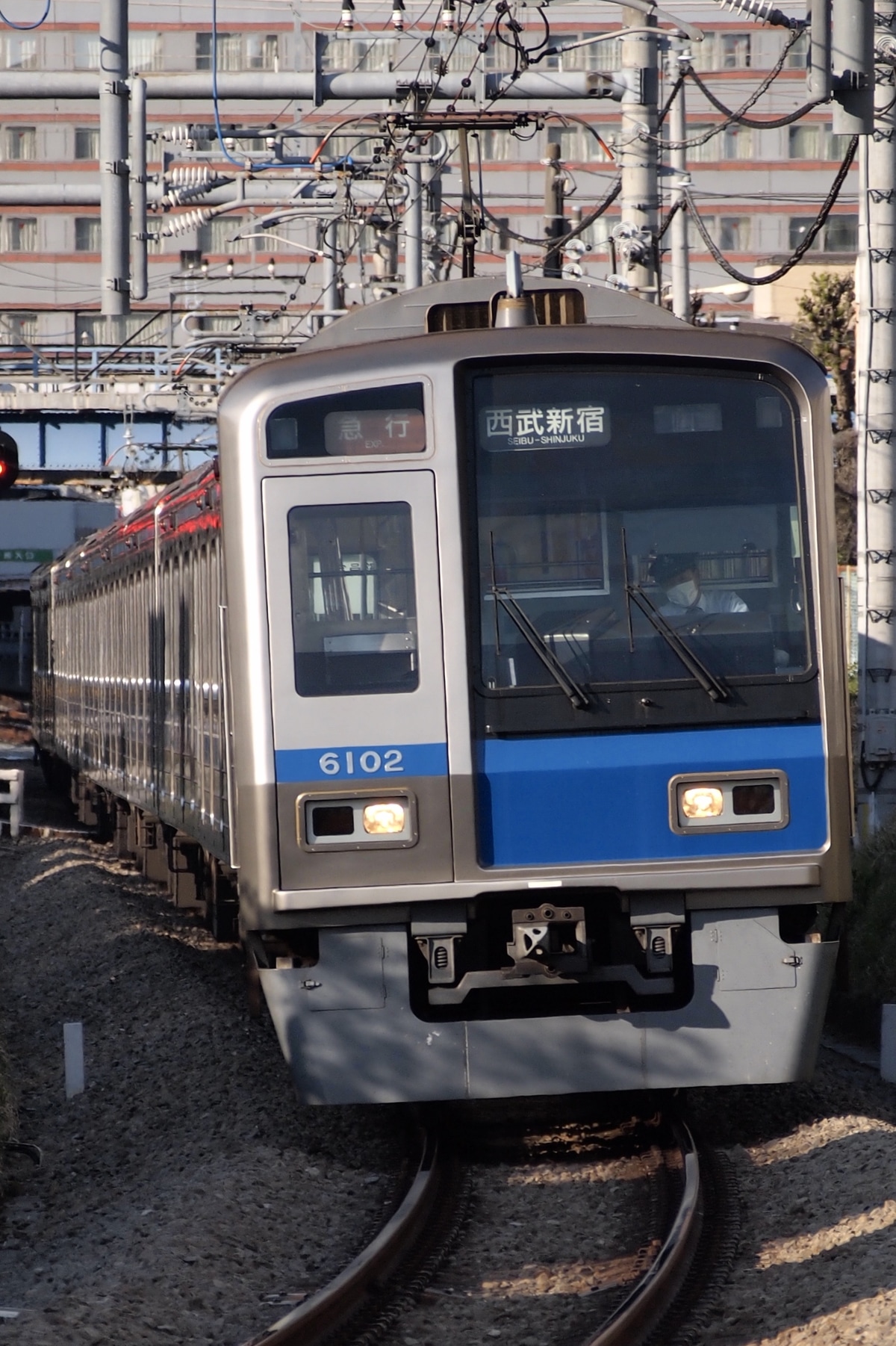 西武鉄道 南入曽車両基地 6000系 6102F