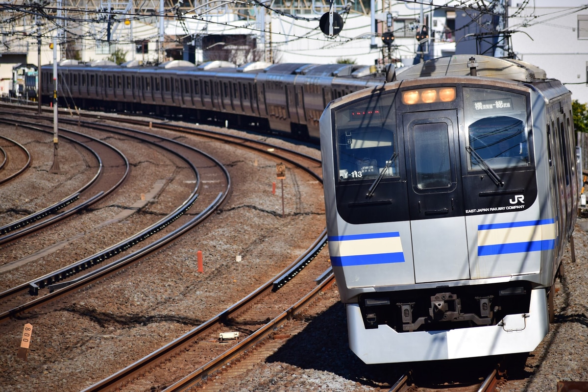 JR東日本 鎌倉総合車両センター E217系 Y113編成