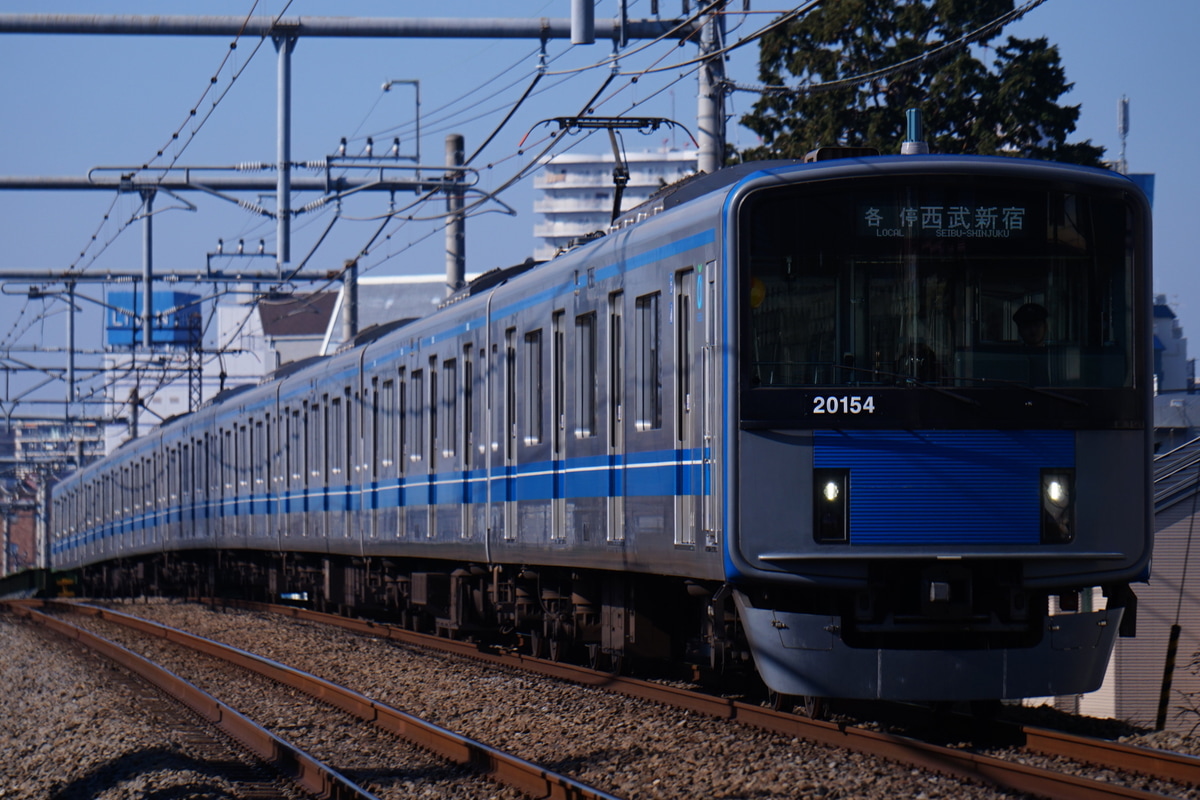 西武鉄道 南入曽車両管理所 20000系 20154F