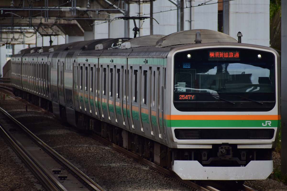 JR東日本 小山車両センター E231系 U520編成