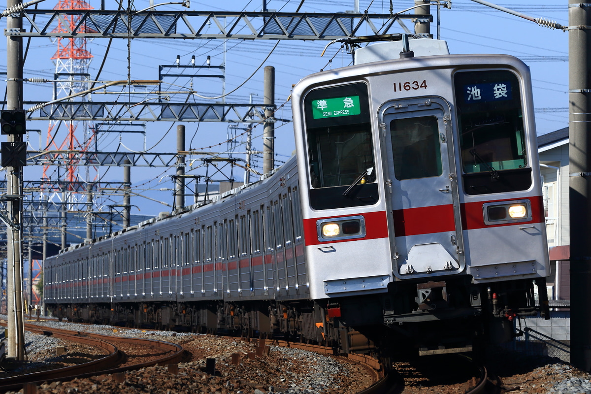 東武鉄道  10030系 11634F