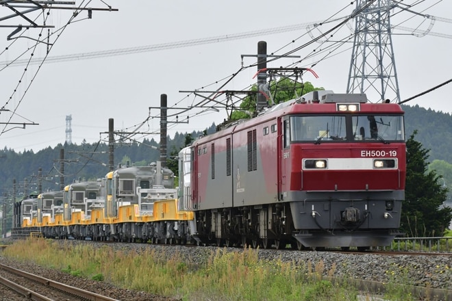 仙台総合鉄道部EH50019を片岡～矢板間で撮影した写真