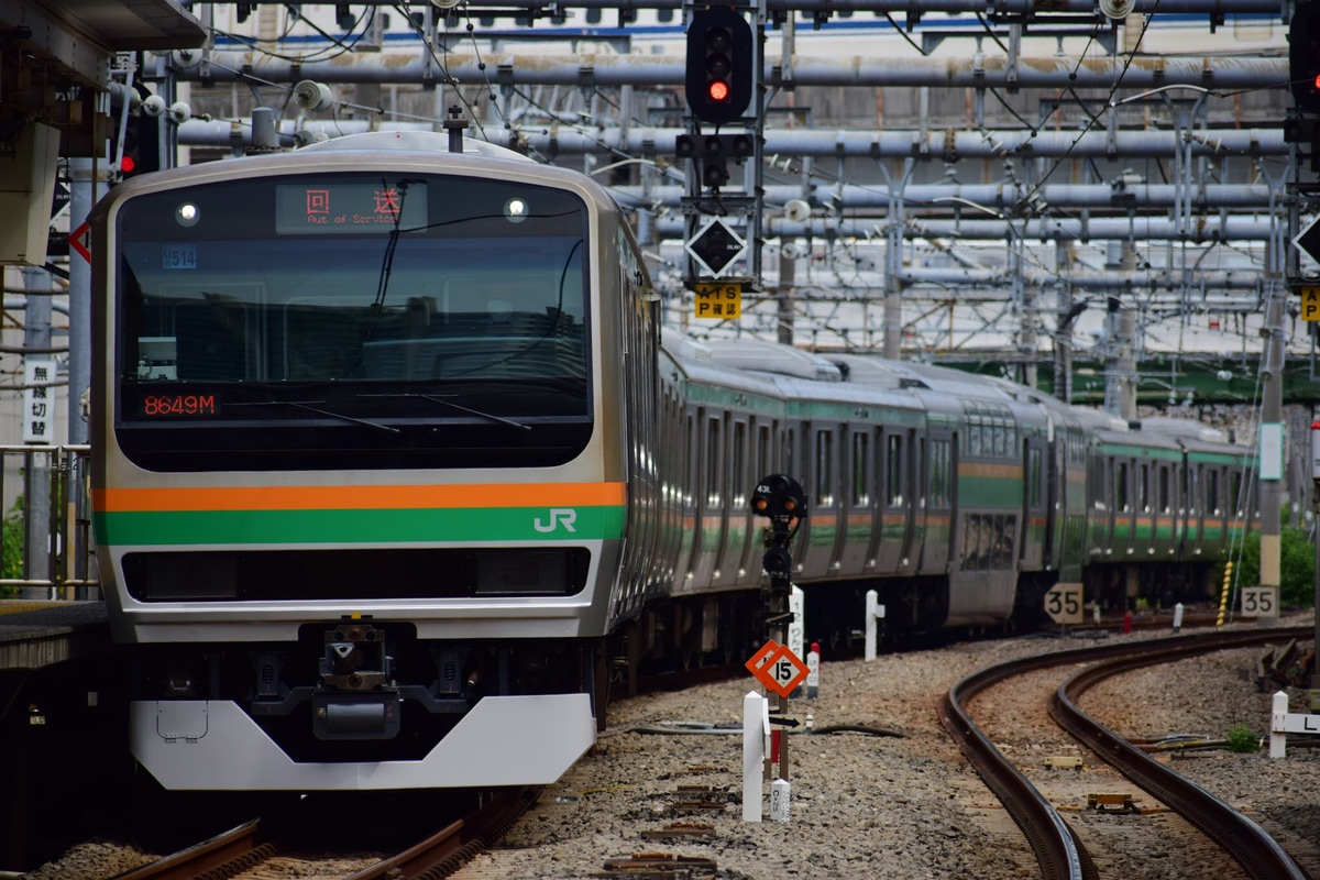 JR東日本 小山車両センター E231系 U514