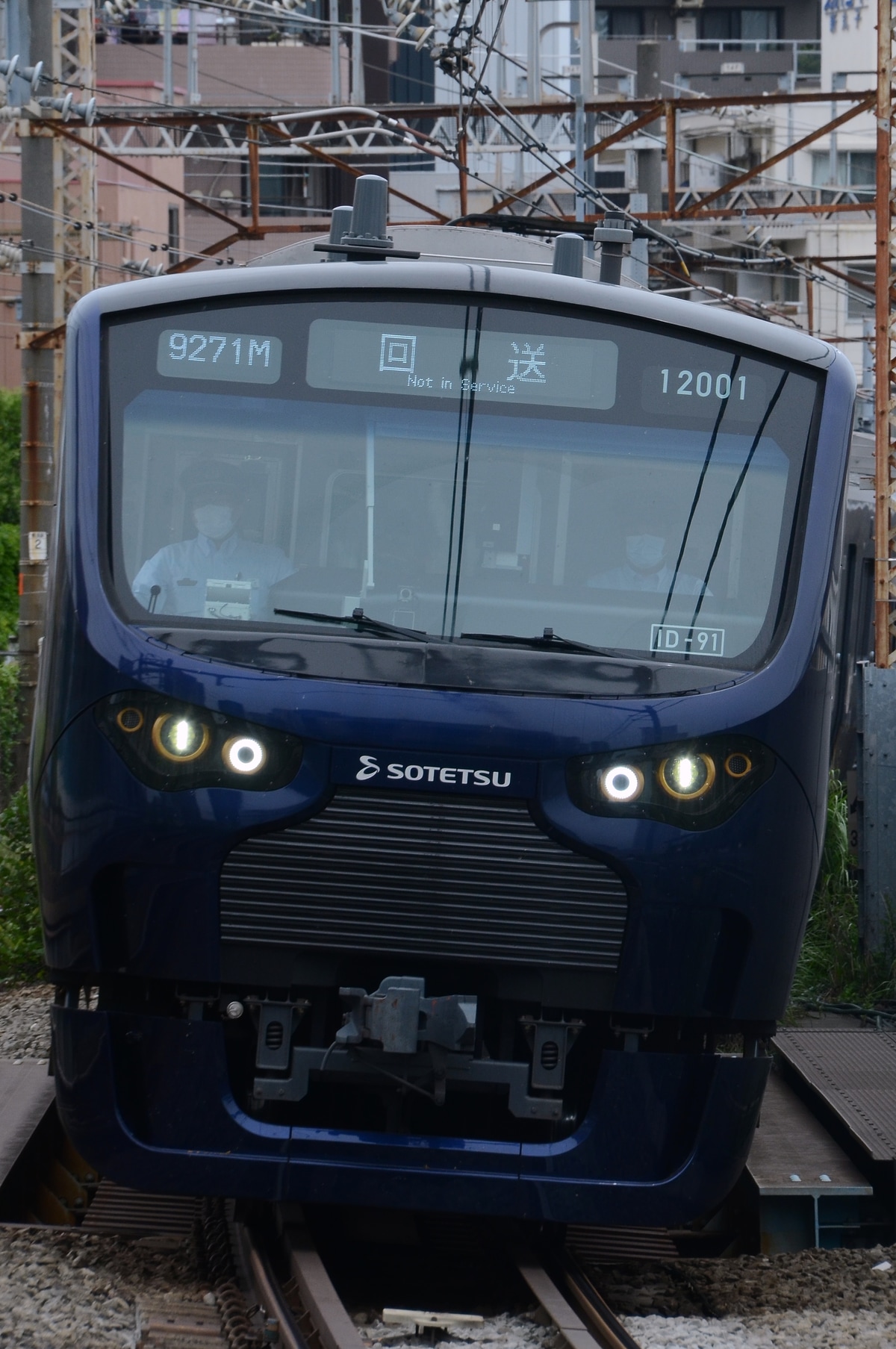 相模鉄道 かしわ台車両センター 12000系 12101編成