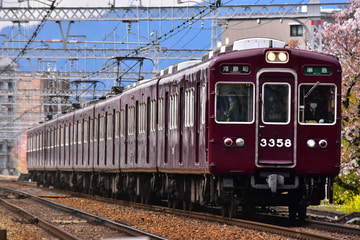 阪急電鉄 正雀車庫 3300系 3331F