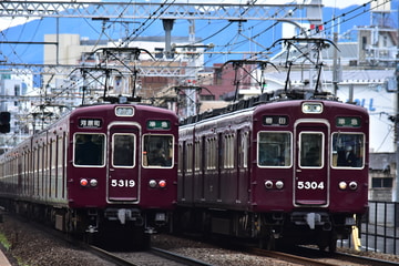 阪急電鉄 正雀車庫 5300系 5304F