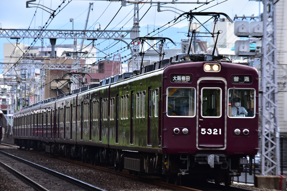 阪急電鉄 正雀車庫 5300系 5321F
