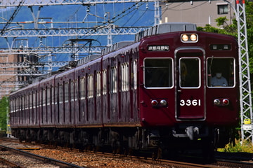 阪急電鉄 正雀車庫 3300系 3311F