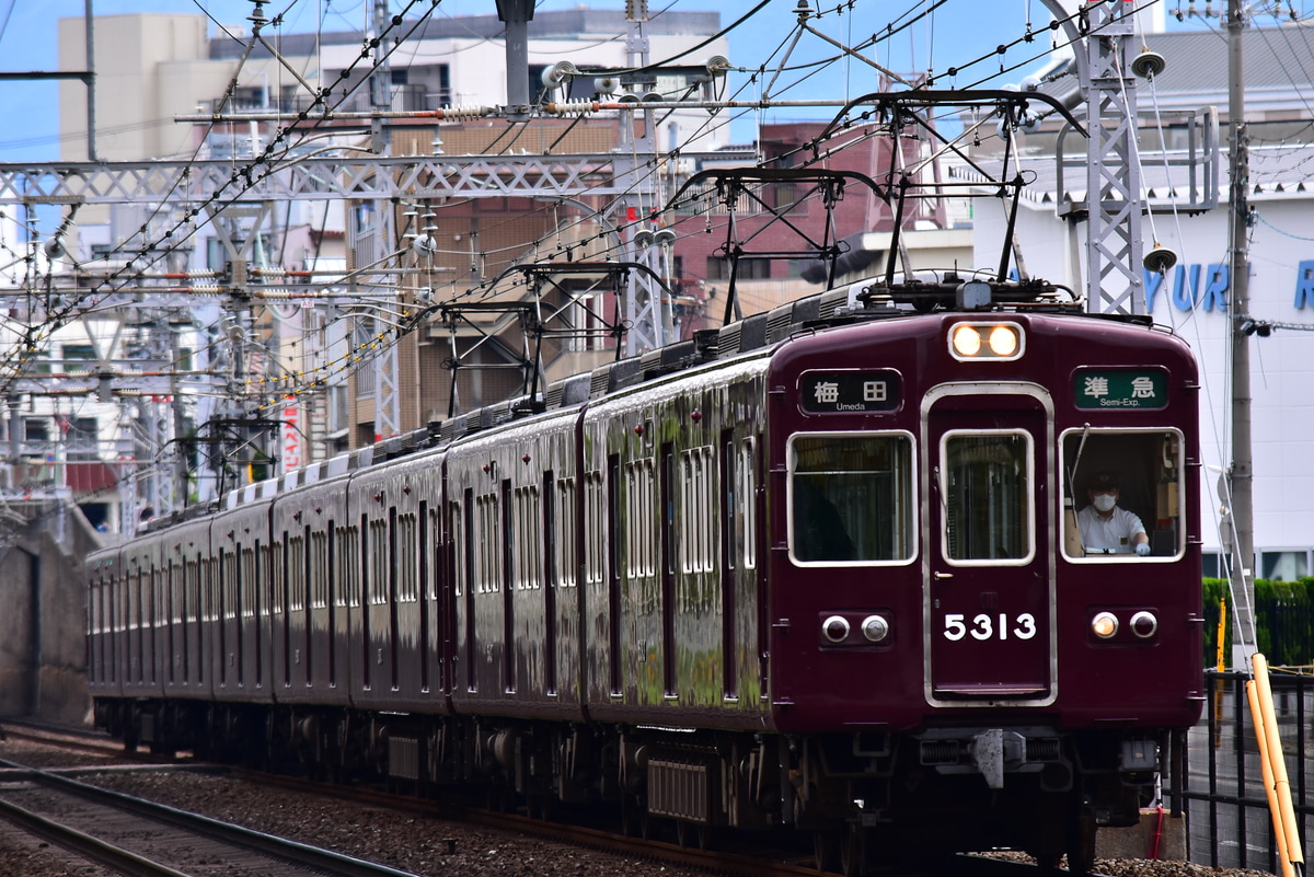 阪急電鉄 正雀車庫 5300系 5313F