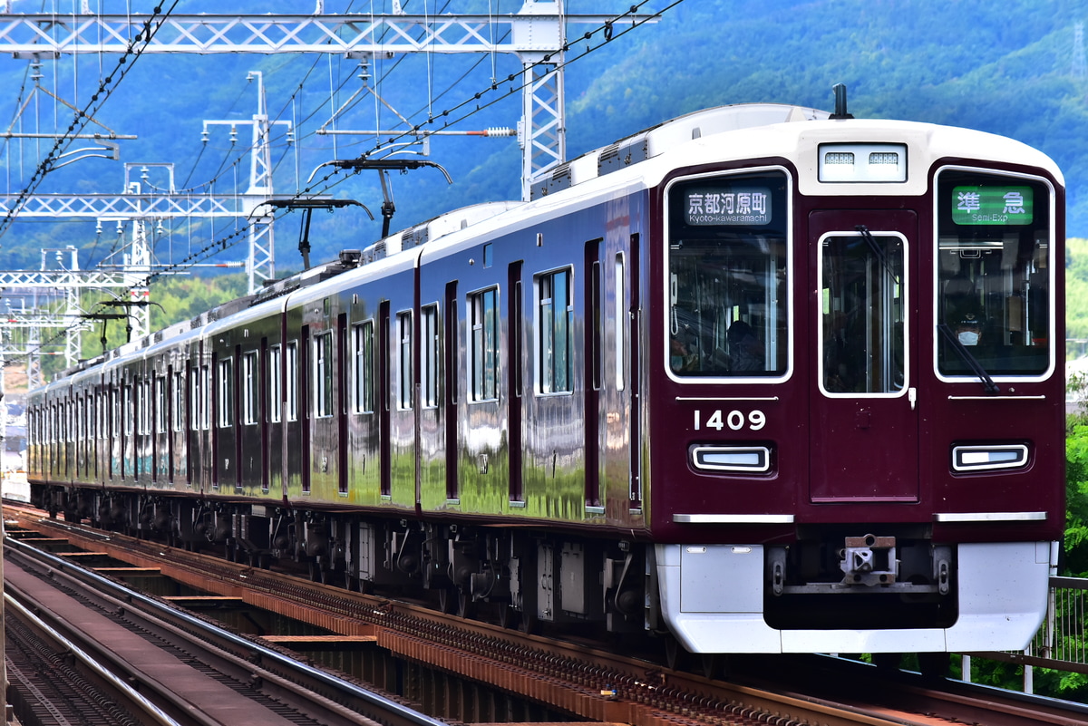 阪急電鉄 正雀車庫 1300系 1309F
