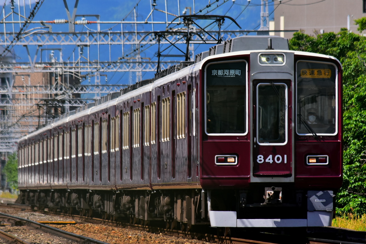 阪急電鉄 正雀車庫 8300系 8301F