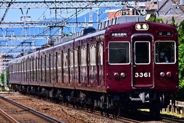 阪急電鉄 正雀車庫 3300系 3311F
