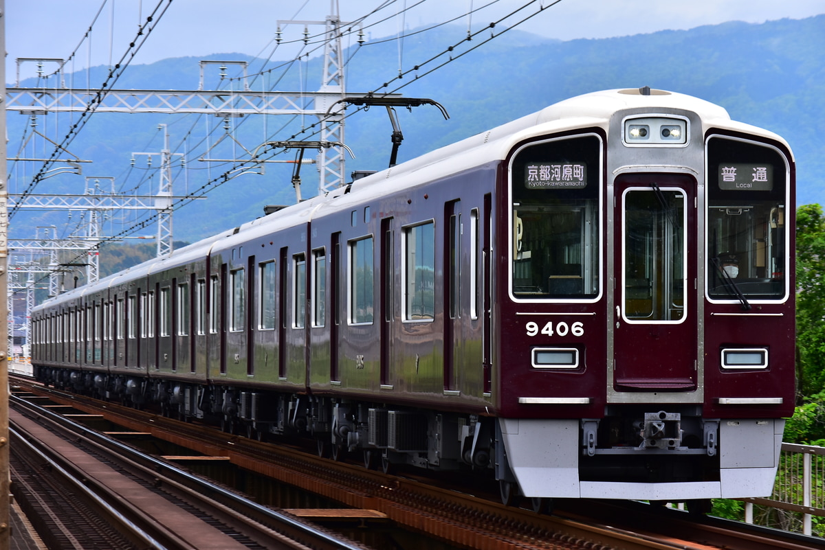 阪急電鉄 正雀車庫 9300系 9306F