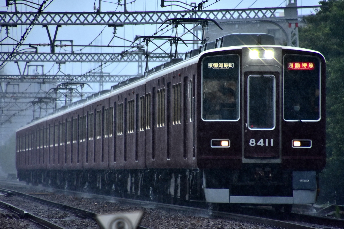 阪急電鉄 正雀車庫 8300系 8311F