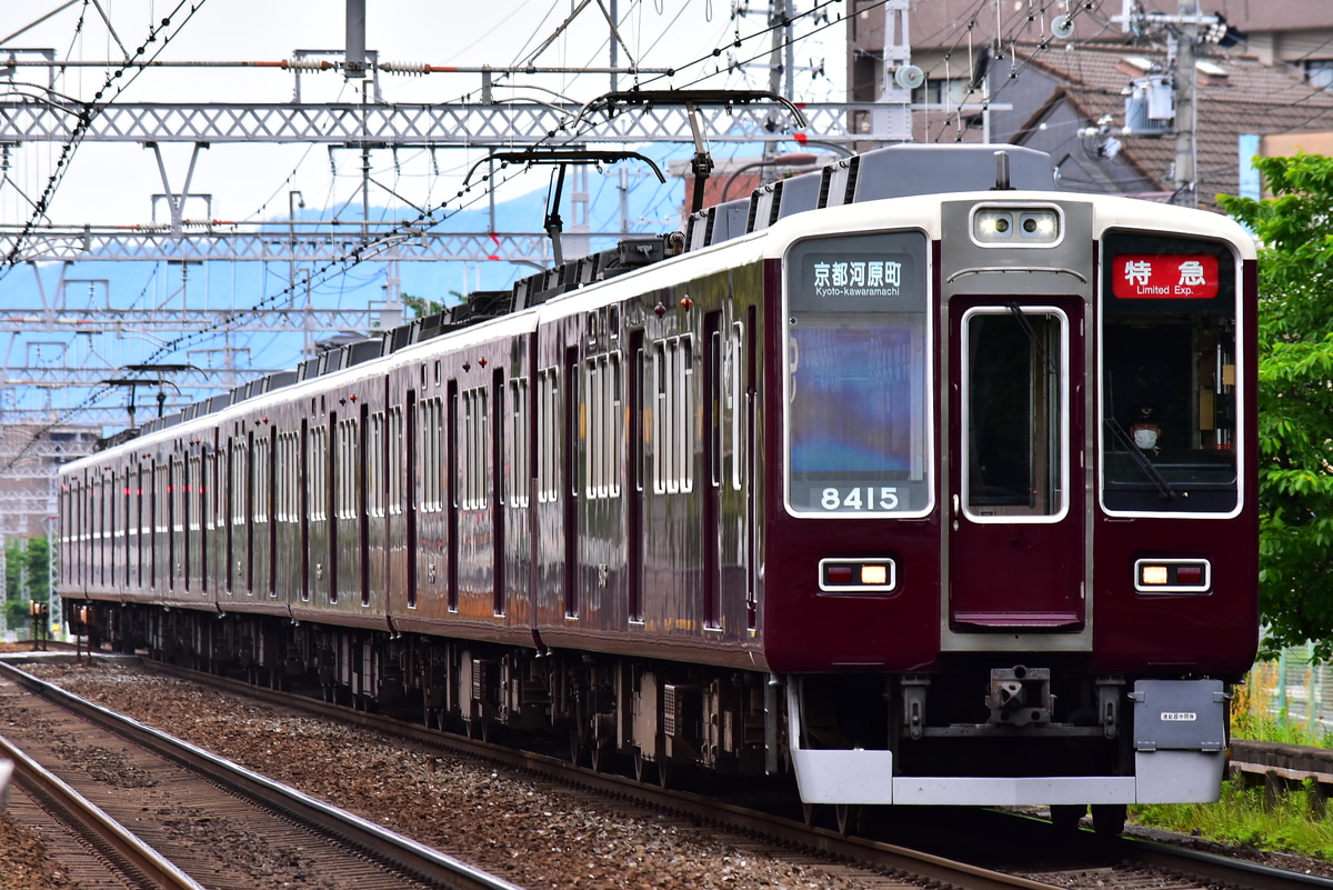 阪急電鉄 正雀車庫 8300系 8315F
