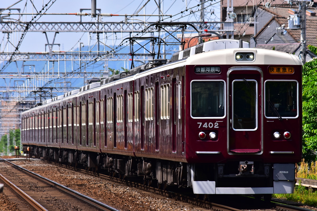 阪急電鉄 正雀車庫 7300系 7322F