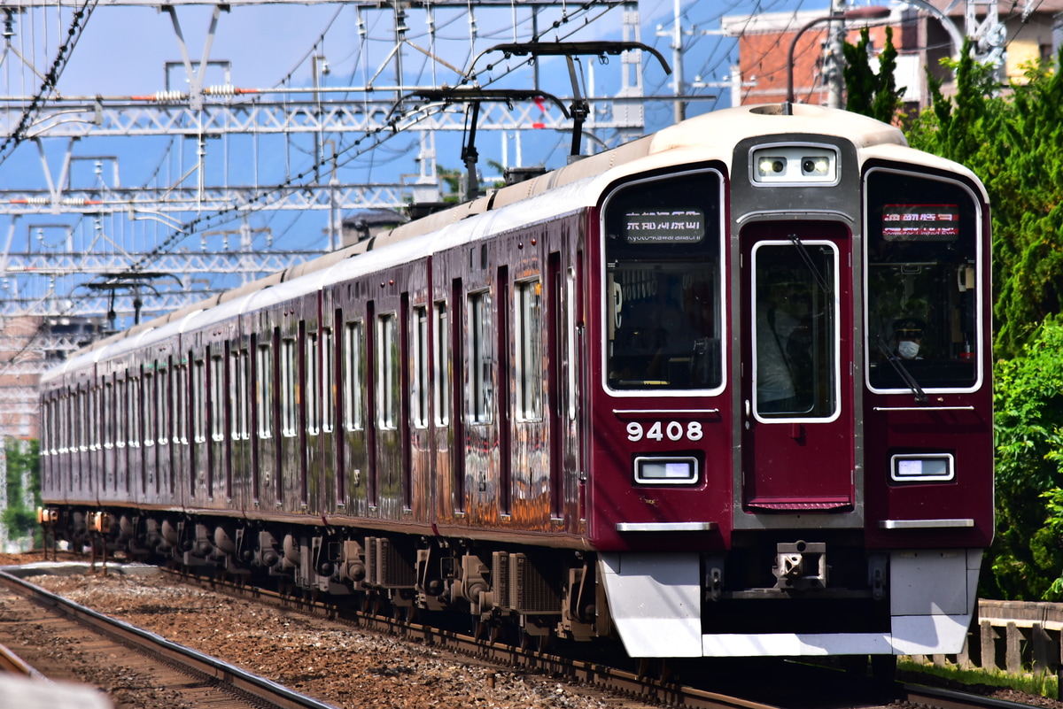 阪急電鉄 正雀車庫 9300系 9308F
