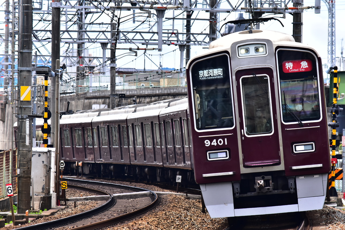 阪急電鉄 正雀車庫 9300系 9301F
