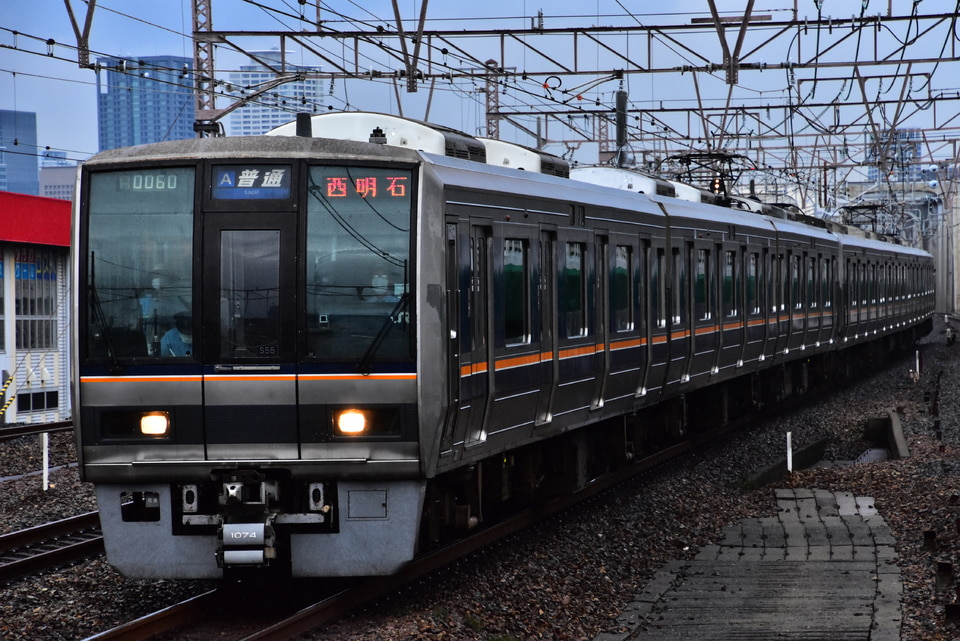 JR西207系S55編成の写真