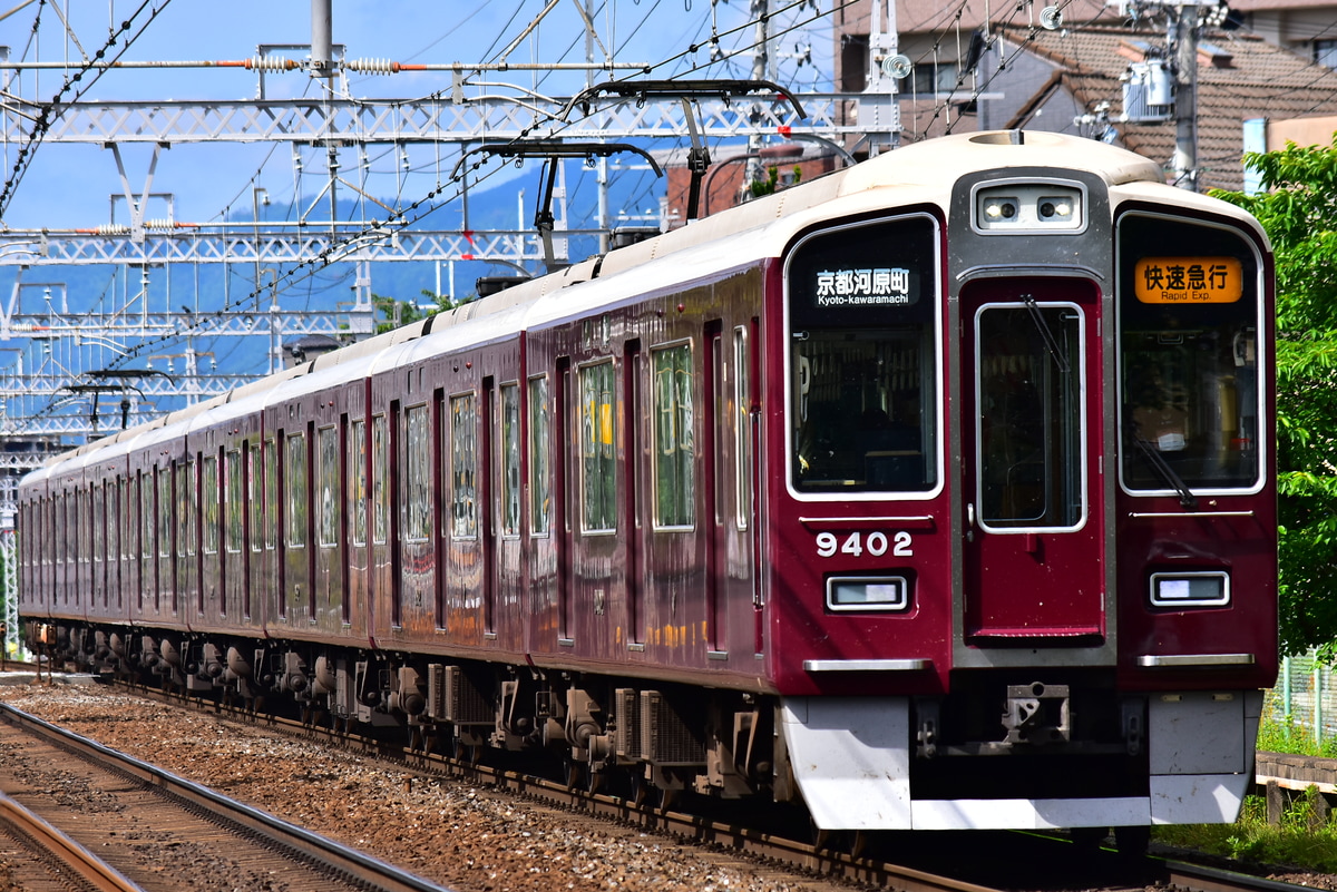 阪急電鉄 正雀車庫 9300系 9302F