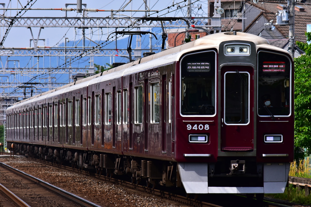 阪急電鉄 正雀車庫 9300系 9308F