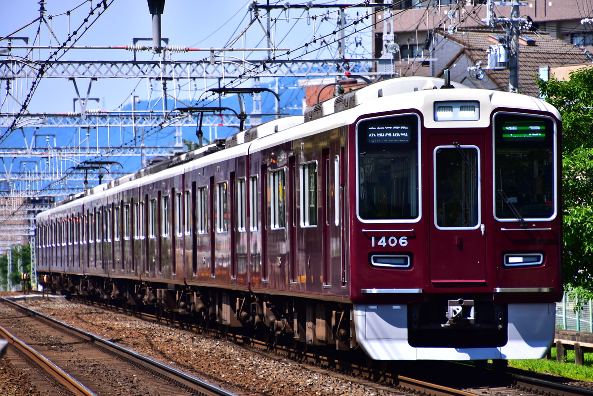 阪急電鉄 正雀車庫 1300系 1306F