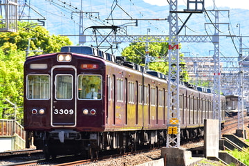 阪急電鉄 正雀車庫 3300系 3309F