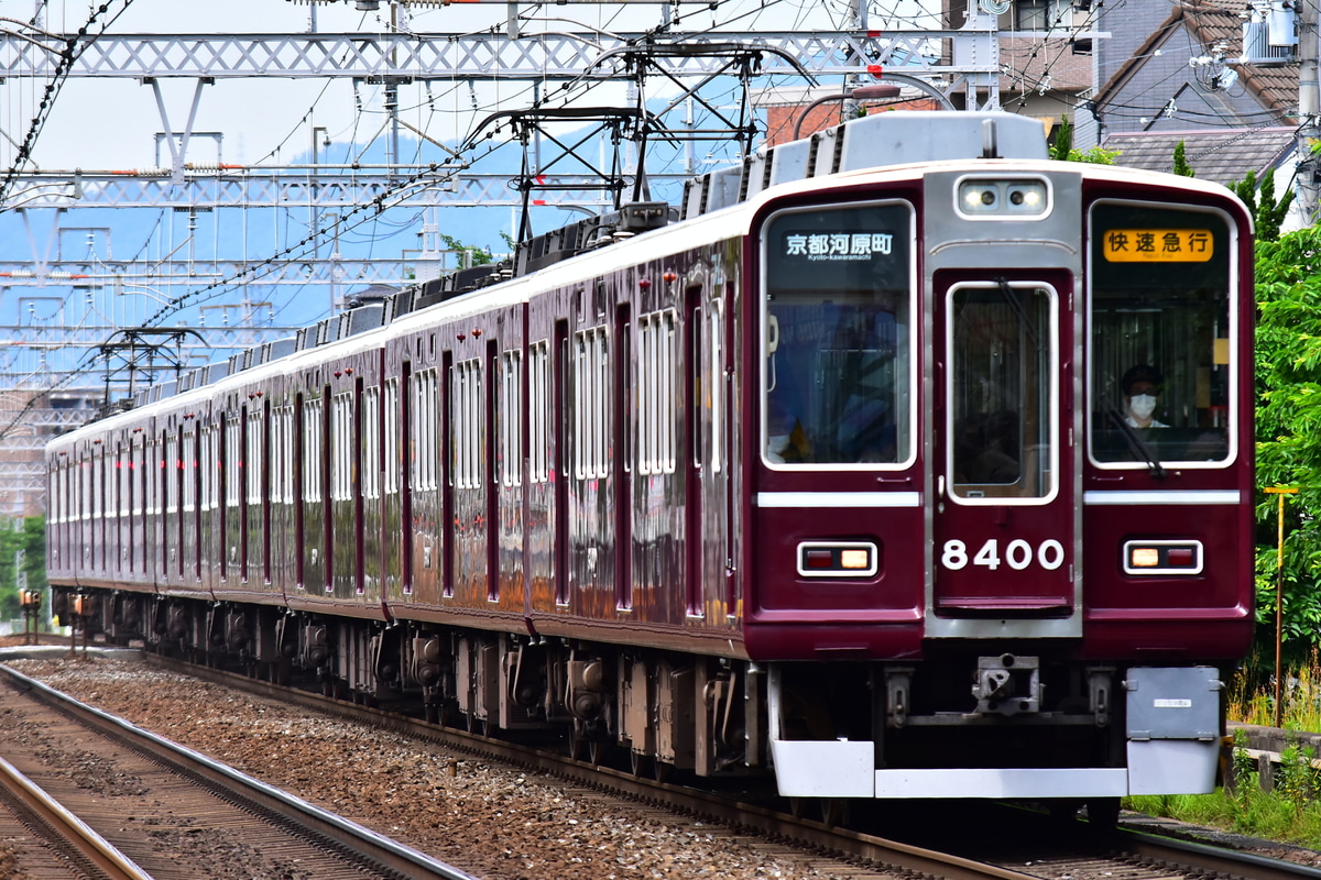 阪急電鉄 正雀車庫 8300系 8300F