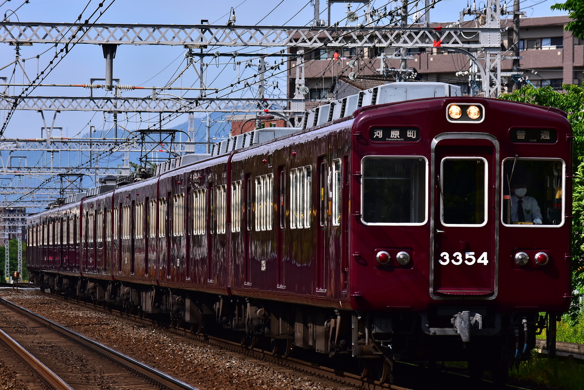 阪急電鉄 正雀車庫 3300系 3324F
