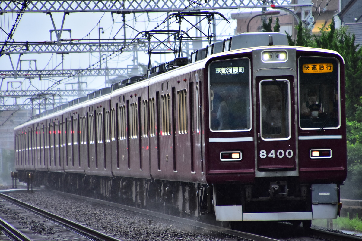 阪急電鉄 正雀車庫 8300系 8300F