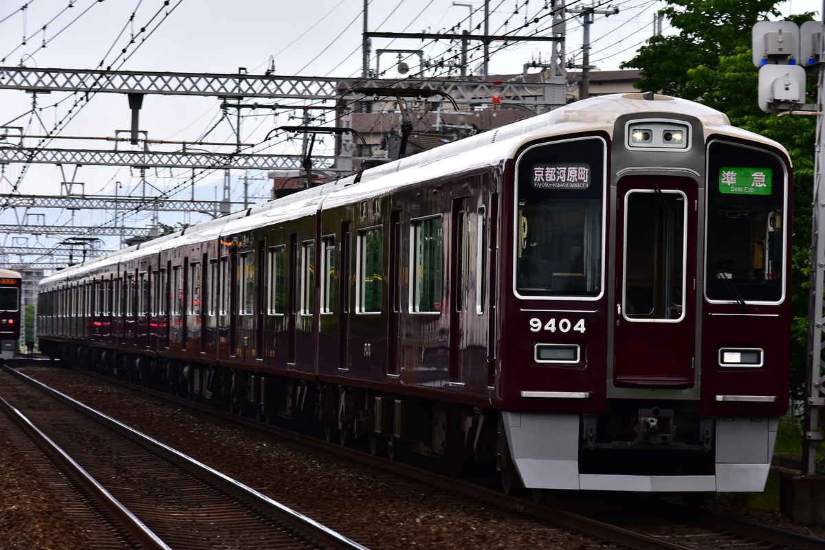 阪急電鉄 正雀車庫 9300系 9304F