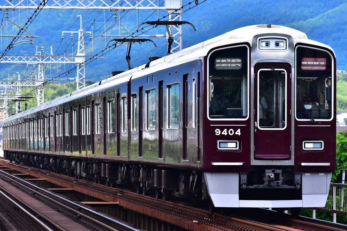 阪急電鉄 正雀車庫 9300系 9304F