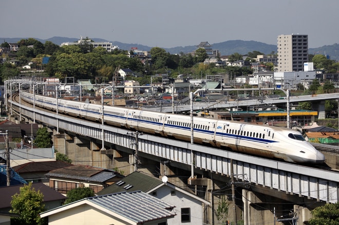 鳥飼車両基地N700系X60を新横浜～小田原間で撮影した写真