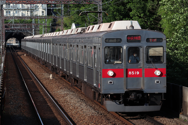 8500系8619Fを田奈駅で撮影した写真