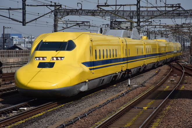 博多総合車両所本所923形T5編成を岐阜羽島駅で撮影した写真