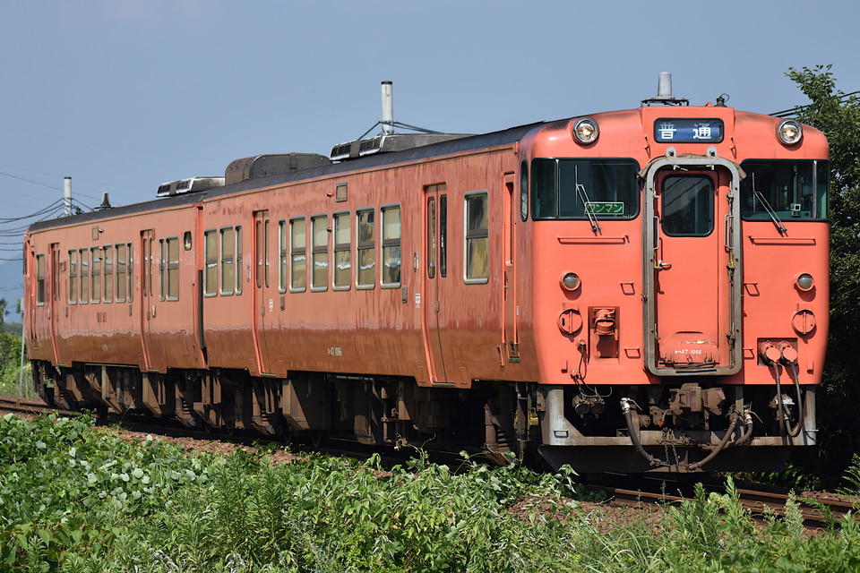 JR西キハ47形キハ47-1066の写真