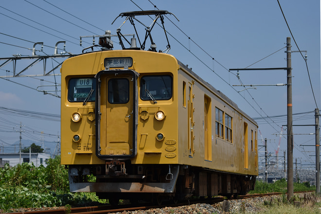 下関総合車両所運用検修センター123系6を上嘉川～新山口間で撮影した写真