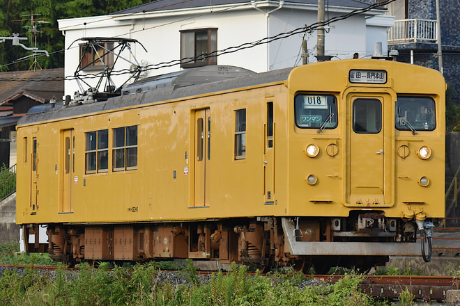 下関総合車両所運用検修センター123系6を長門本山～浜河内間で撮影した写真