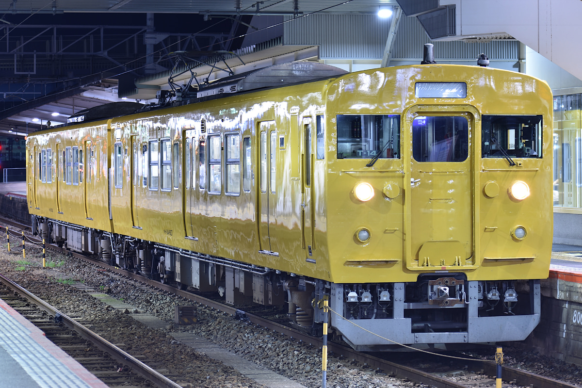 JR西日本 下関総合車両所運用検修センター 115系 T14