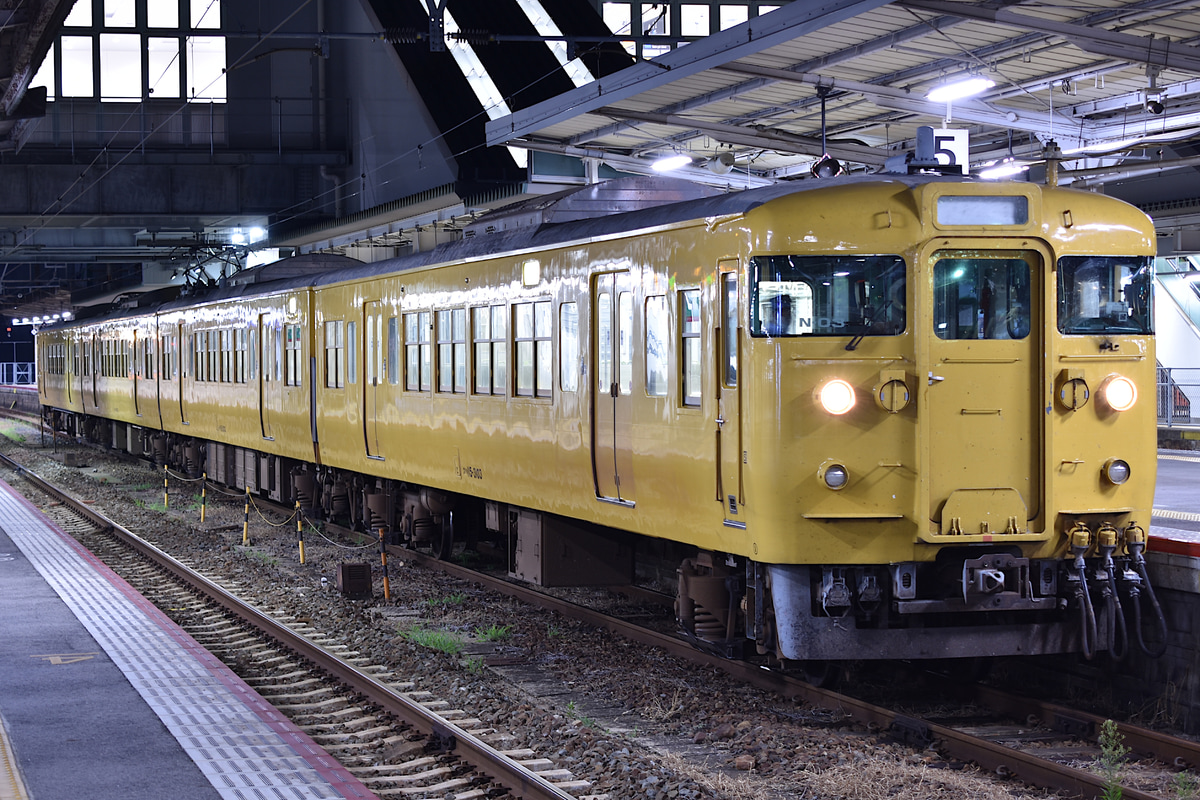 JR西日本 下関総合車両所運用検修センター 115系 N03