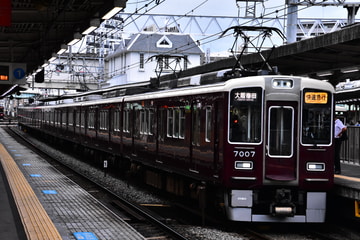 阪急電鉄 西宮車庫 7000系 7007F
