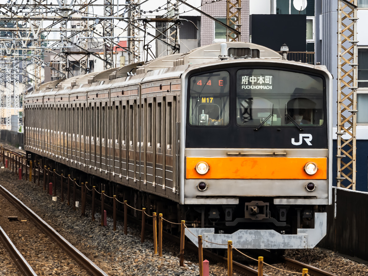 JR東日本 京葉車両センター 205系 ケヨM17編成