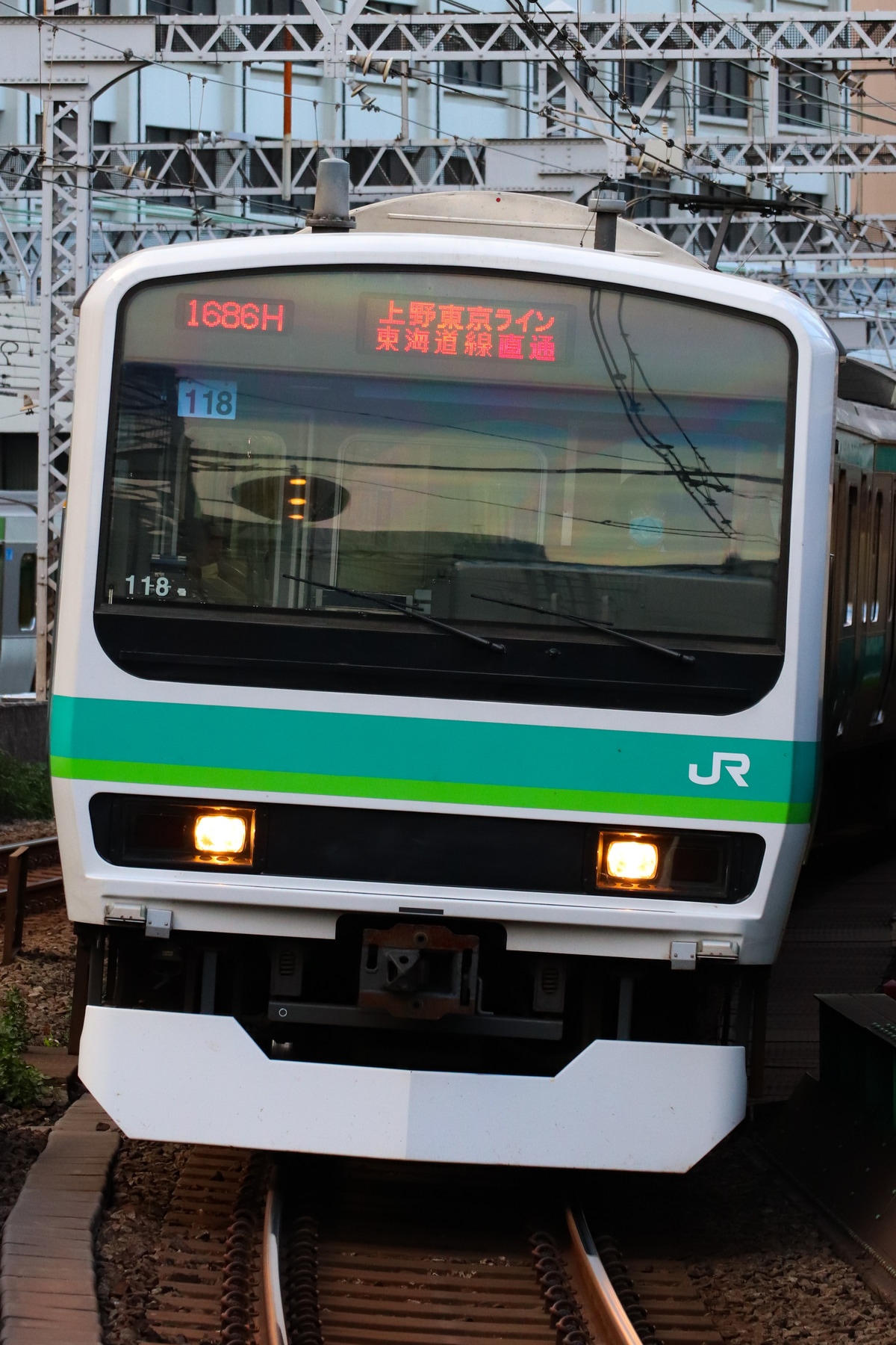 JR東日本 松戸車両センター本区 E231系 マト118編成